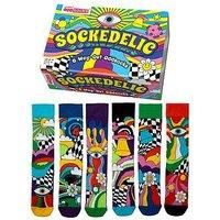 UNITED ODDSOCKS LADIES SOCKEDELIC FUNK PSYCHEDELIC ODD SOCK FOR MEN SIZE UK 6-11