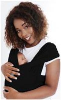 DreamGenii Snuggleroo Black Baby Carrier