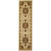 Think Rugs, Heritage 4400 Cream/Red - 67 x 240