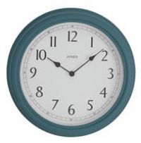 Jones Clocks Venetian Wall Clock - Blue