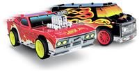 BLADEZ Hot Wheels Street Racers, Twin Pack - Car and Van, Pull Back Vehicles for kids, Licensed Build Kit, STEM Activity, Motor Maker Kitz Toyz