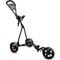 Longridge Kids' Cruiser 3 Wheel Golf Trolley - Black