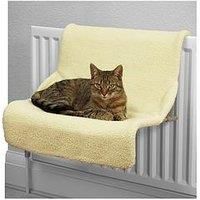 ROSEWOOD 2 IN 1 RADIATOR MOUNTED FLOOR STANDING PLUSH CAT KITTEN BED NEW 69500