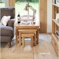 Mobel Oak Bookcase Sideboard TV Unit Shoe Cupboard Nest, Coffee & Dining Table