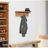 baumhaus Mobel Oak Wall Mounted Coat Rack