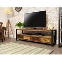 Baumhaus Urban Chic Coffee Table Solid Wood 4 Drawer and 4 Door Cabinet