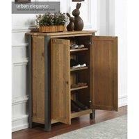 Baumhaus Urban Elegance Reclaimed Small Shoe Storage Cupboard