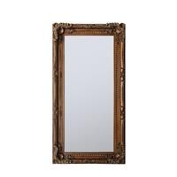 NEW Carved Louis Leaner Mirror Silver Mirror BELFAST COLLECTION ONLY