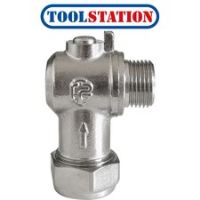 Flat Faced Male Angled Isolating Valve 15mm x 3/8"