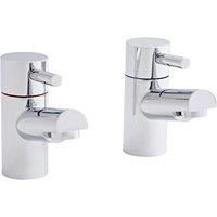 KVIT Plan Basin Pillar Taps (Pair)