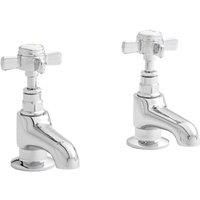 KVIT Klassique Bath Pillar Taps Pair