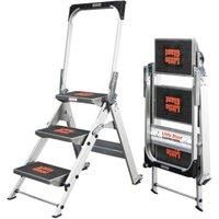 Tb Davies Little Giant 3 Tread Aluminium Safety Stepladder