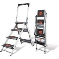 Tb Davies Little Giant Safety 4 Tread Aluminium Stepladder
