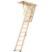 TB Davies EnviroFold Timber Folding Loft Ladder, Fits Standard UK Roof Joists
