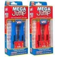 Wicked Mega Jump Double | High Performance Skipping Rope for Multiple Jumpers from Wicked Vision | Up to 430cm Adjustable Rope Length | Ball-bearing Axle | Outdoor Exercise Fun