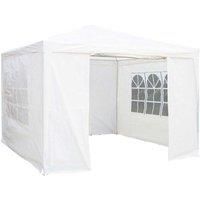 AirWave 3m x 3m Party Tent Marquee Gazebo FREE WINDBAR, Water Resistant, 4 Sides