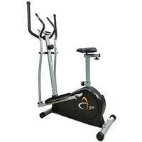 V-fit MCCT-2 Magnetic 2-in-1 Cycle Elliptical Cross Trainer r.r.p £300