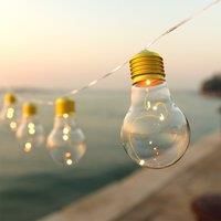 Lumify® USB Chargeable Outdoor Solar Powered Vintage Bulb Lights -20 Bulbs