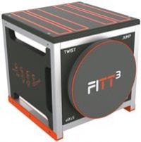 New Image Unisex's FITT Cube Total Body Workout, High Intensity Interval Training Machine, Black