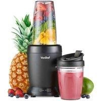 VonShef Personal Blender Smoothie Maker Fruit Food Shake Juicer Processor 1000W