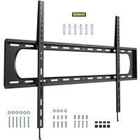VonHaus 60-100 Inch TV Wall Bracket – Ultra Slim, Flat to Wall Mount for VESA Compatible Screens, 100kg Weight Capacity