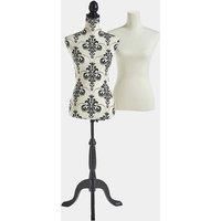 Beautify Tailors Mannequin Dress Making Sewing Dummy Female UK 8/10 Black White