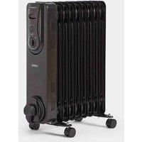 *Ex Display* Black 9 Fin 2000w Electric Portable Oil Filled Radiator Electrical