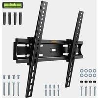 VonHaus 26-55 Inch Tilt TV Wall Bracket Mount, Slim with Built-In Spirit Level