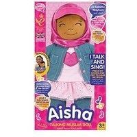 Aisha Talking Doll - Listen & Learn with Aisha! English/Arabic Doll!
