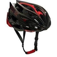 AWE® AWESpeedTM FREE 5 YEAR CRASH REPLACEMENT* In Mould Adult Mens Road Racing Cycling Helmet 55-58cm Black Red Carbon