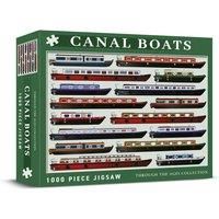 Canal Boats 1000 Piece Jigsaw Puzzle
