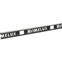 Homelux 8mm Straight Edge Tile Trim - Gun Metal Grey - 1.83m