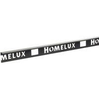 Homelux 10mm Straight Edge Tile Trim - Gun Metal Grey - 1.83m
