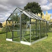 Vitavia Apollo 6' x 8' Aluminium Greenhouse - Toughened Glass