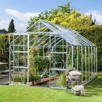 Vitavia Phoenix 8' x 12' Aluminium Greenhouse with - Horticultural Glass