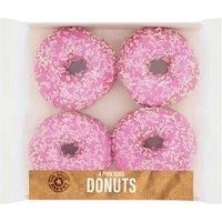 The Daily Bakery 4pk Pink Ring Donuts