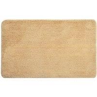 Allure Luxury Deep Pile Microfibre Bath Mat, Non-Slip, 50 x 80cm, Quick Dry & Easy Care (Beige)