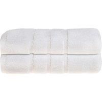 Allure Hotel Bath Towel - White
