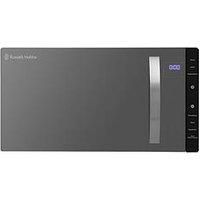 Russell Hobbs Black Flatbed Microwave, 800W 23L RHFM2363B 1 Year Warranty
