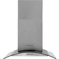 Russell Hobbs RHGCH901SS 90cm Wide 5 Function LED Light Cooker Hood Glass & Stainless Steel