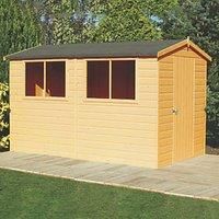 Shire Lewis Handmade Shed - 10ft x 8ft