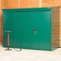 6' x 3' Asgard Addition Premium Metal Bike Shed (1.8m x 0.9m)