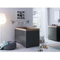 Little Acorns Burlington 3 Piece Furniture Roomset - Anthracite & Oak