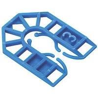 Broadfix U Shims Blue Small 55mm x 3mm x 43mm 200 Pack (975HW)