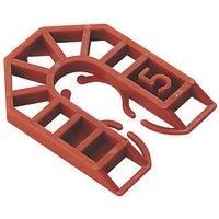Broadfix U Shims Brown Small 55mm x 5mm x 43mm 200 Pack (253HW)