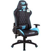 Brazen Phantom Elite Pc Racing Gaming Chair  Black And Blue