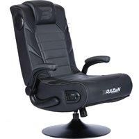 BraZen Panther Elite 2.1 Bluetooth Surround Sound Gaming Chair - Grey