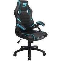 Brazen Puma Pc Gaming Chair  Black And Blue