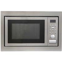 Montpellier MWBI90025 Built-In Microwave & Grill-Stainless Steel