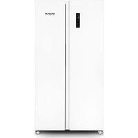 MONTPELLIER MSBS442W American-Style 60/40 Fridge Freezer - White, Silver/Grey